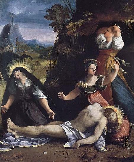 Dosso Dossi Lamentation over the Body of Christ by Dosso Dossi Germany oil painting art